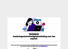 Masteringautomotivedigitalmarketing.com