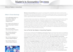 Masters-in-accounting.org