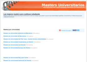 mastersuniversitarios.info