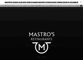 mastrosrestaurants.com