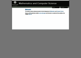 math-cs.gordon.edu