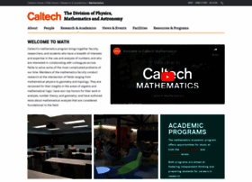 Math.caltech.edu