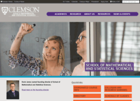Math.clemson.edu