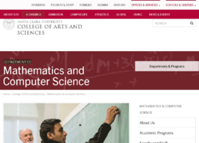 Math.scu.edu