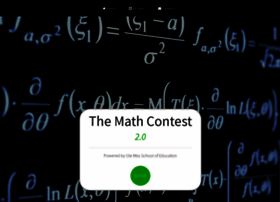 Mathcontest.olemiss.edu
