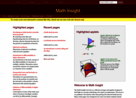 Mathinsight.org