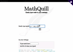 Mathquill.com