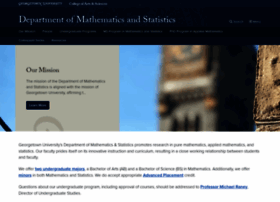 Mathstat.georgetown.edu
