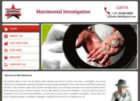 matrimonialinvestigationindia.com