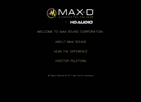 maxsound.com
