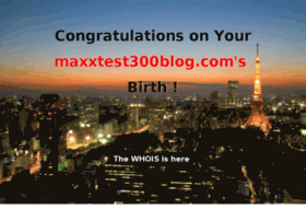 maxxtest300blog.com