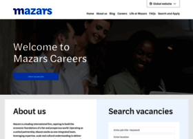 Mazarscareers.co.uk