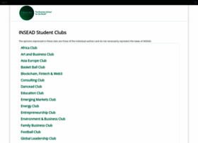 Mba-clubs.insead.edu