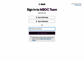 Mbdc.slack.com