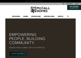 Mccallhomes.com