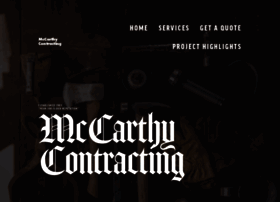 mccarthycontracting.com