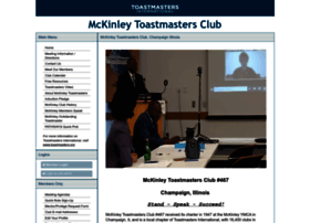 Mckinley.toastmastersclubs.org