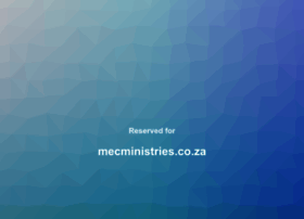 mecministries.co.za