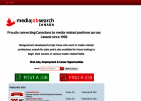 mediajobsearchcanada.com