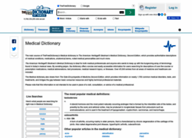medical-dictionary.thefreedictionary.com