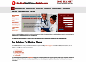 Medicalnegligenceassist.co.uk