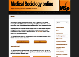 Medicalsociologyonline.org