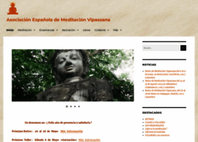 meditacionvipassana.com