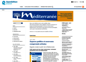 Mediterranee.revues.org