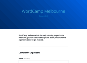 Melbourne.wordcamp.org