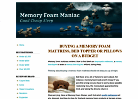 memory-foam-maniac.com