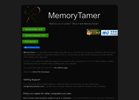 Memorytamer.com