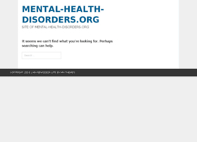 mental-health-disorders.org