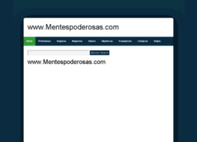 mentespoderosas.com