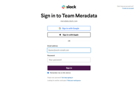 Meradata.slack.com