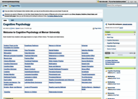 Mercercognitivepsychology.pbworks.com