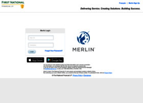 Merlinonline.firstnational.ca