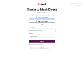 Meshdirect.slack.com