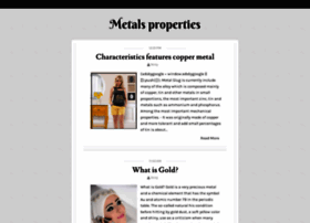 Metals-properties.blogspot.com