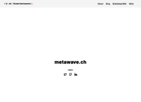 Metawave.ch