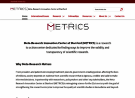 Metrics.stanford.edu