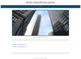 metrotranscription.com