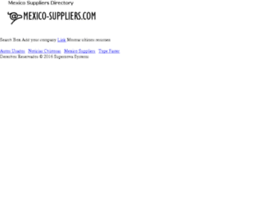 mexico-suppliers.com