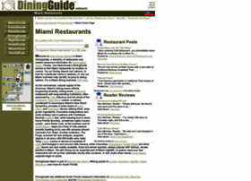 Miami.diningguide.com