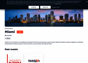 Miami.hubspotusergroups.com