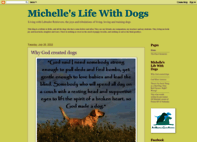 Michelle-lifewithdogs.blogspot.com