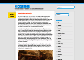 Mickleblog.wordpress.com