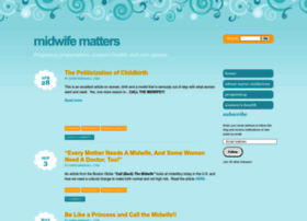 Midwife-matters.com