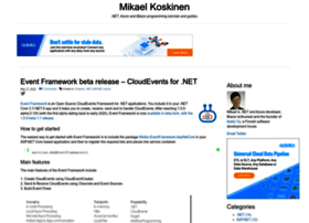 Mikaelkoskinen.net