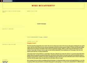 Mikemccafferty.blogspot.com