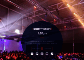 Milan.codemotionworld.com